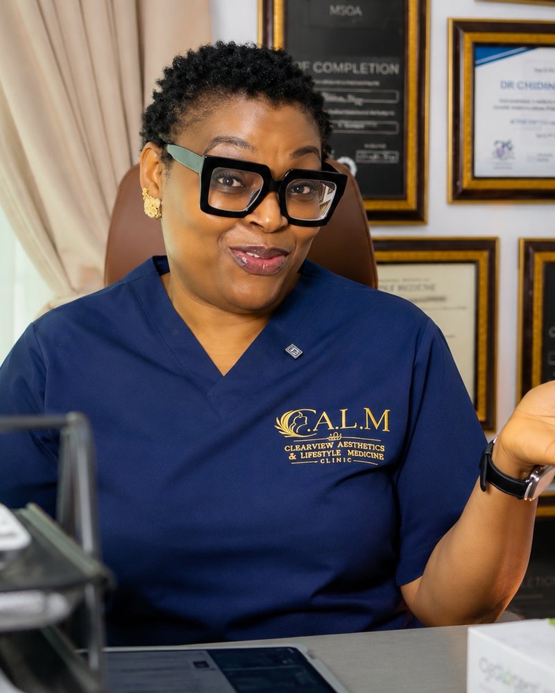 Dr. Chidimma Ajayi, founder and CEO of C.A.L.M by Clearview